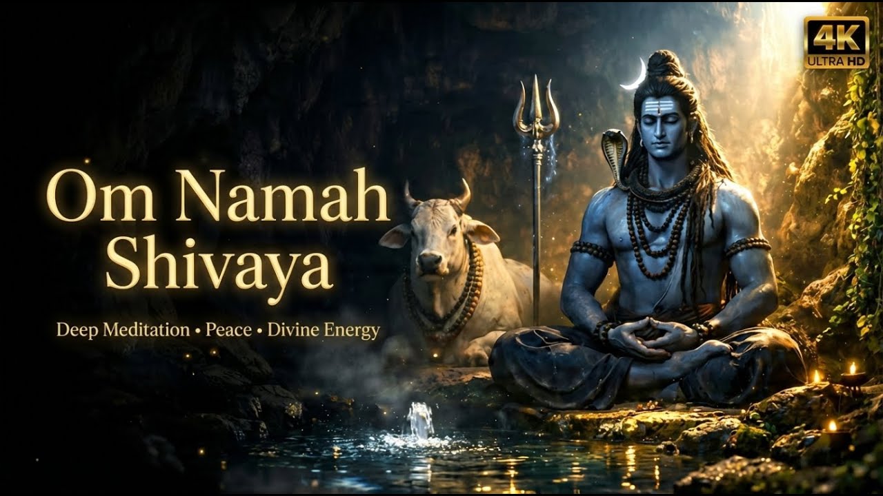 Om Namah Shivaya | 1 Hour Powerful Shiva Mantra Chanting | Attract Peace, Positivity & Divine Energy