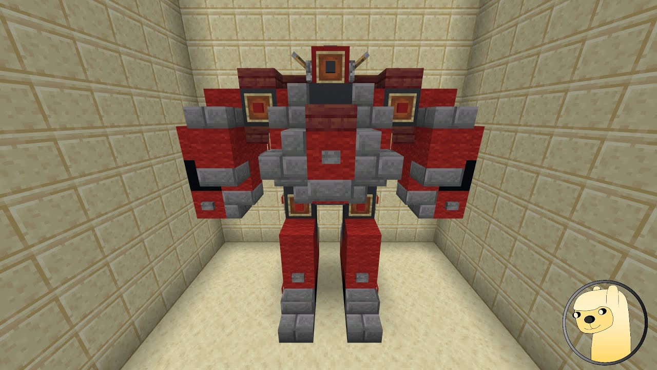 Minecraft - How To Build Transformers War For Cybertron Cliffjumper Robot Mode!