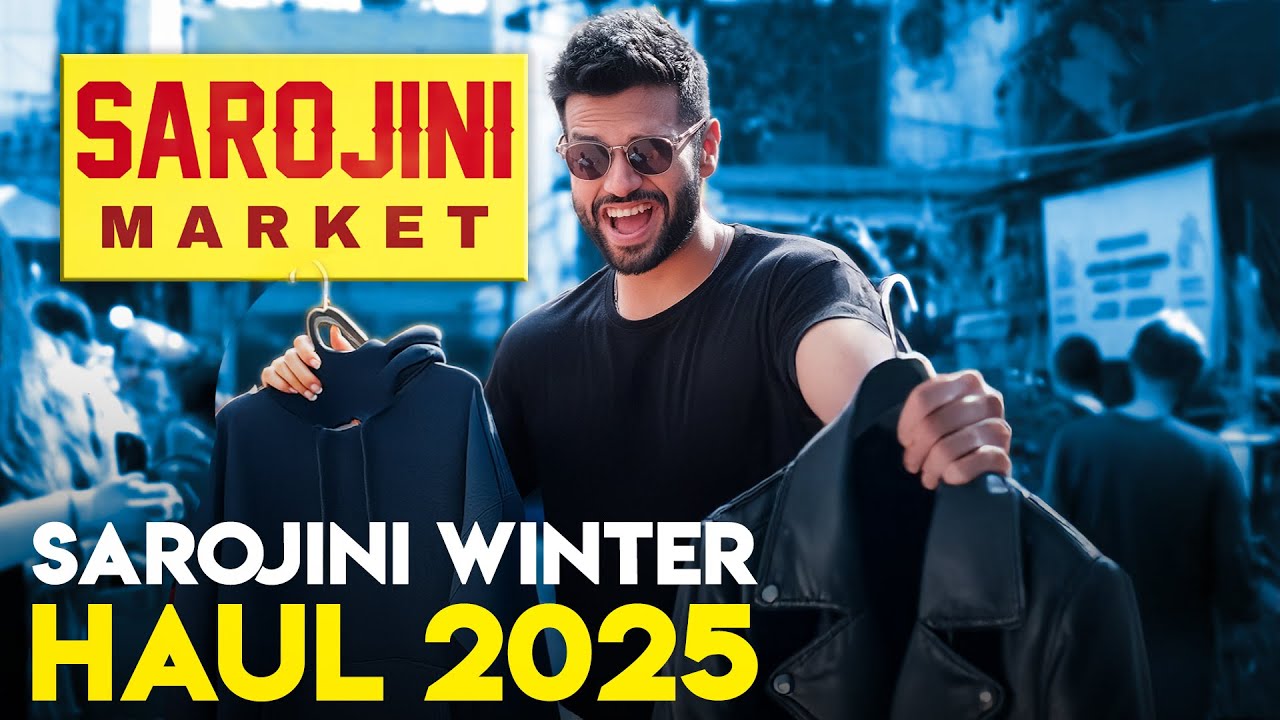 Sarojini Nagar Winter Haul 2026 🧥 | Affordable Men&rsquo;s Winter Outfits You Need This Season