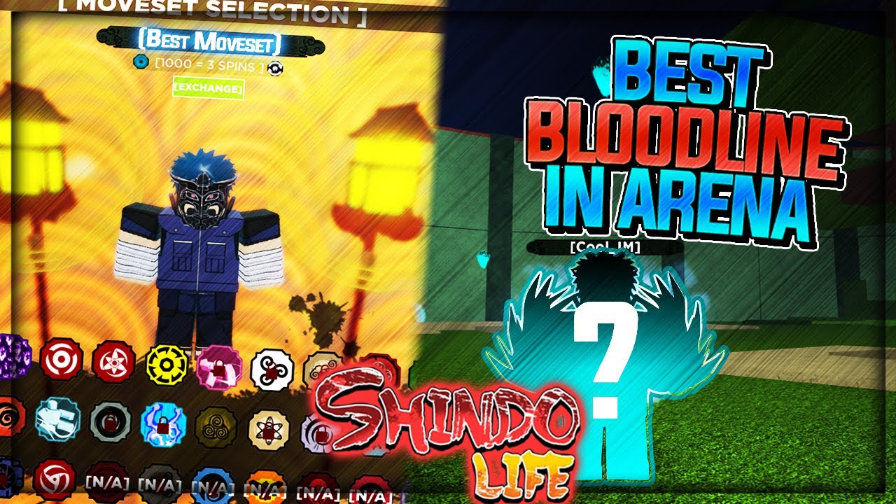 *NEW* Best SECRET Bloodline/KG in Shindo Life Arena!! (New Game Mode)