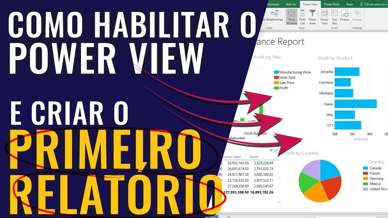 Power View Excel 2016