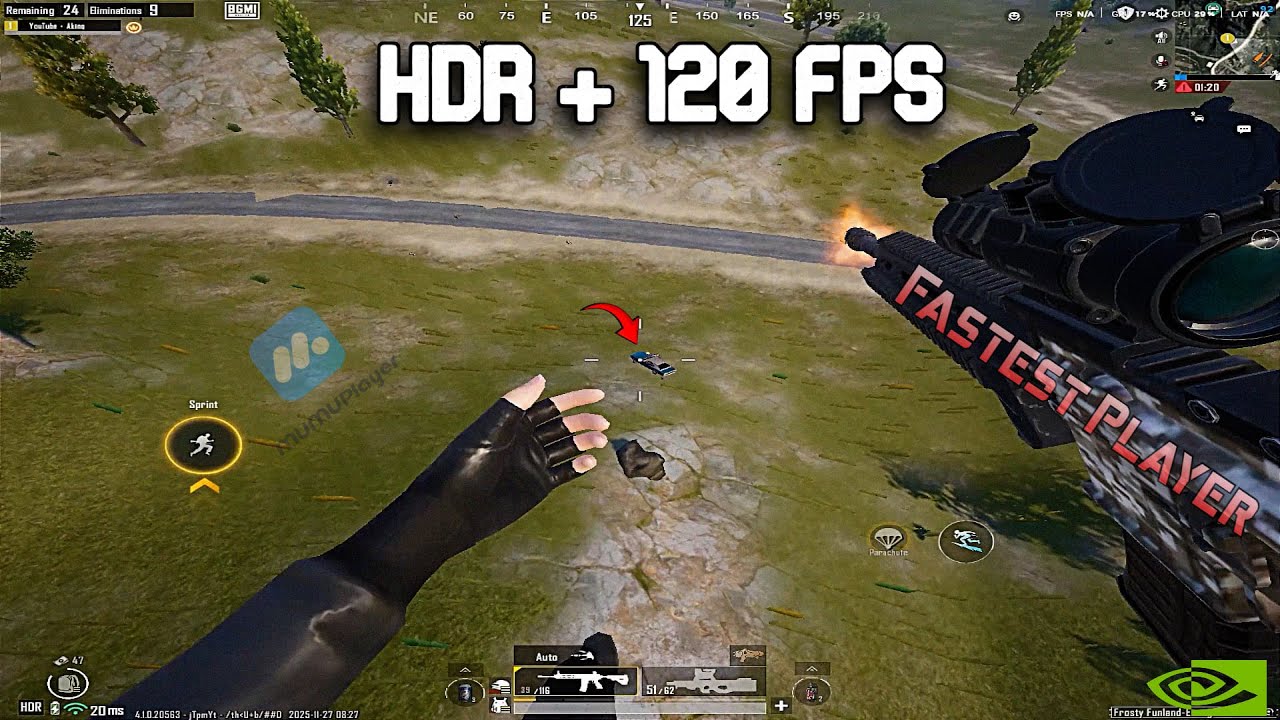 PUBG Mobile 4.1❄️ RTX 3060 | RYZEN 5 5600X | HDR +120 FPS - 1440p
