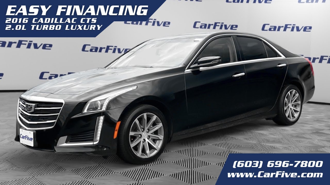 2016 Cadillac CTS 2.0L Turbo Luxury AWD Sedan &ndash; Refined Style and Confident Performance
