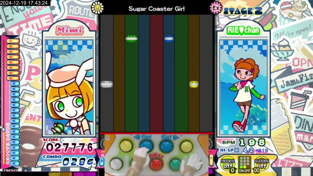 [Pop'n music &eacute;clale] Sugar Coaster Girl