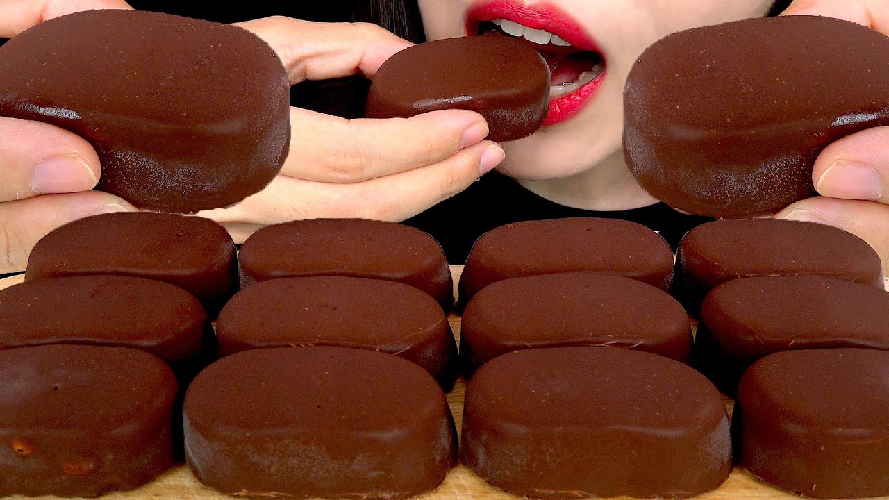 ASMR TICO CHOCOLATE ICE CREAM 티코 초콜릿아이스크림 먹방 MUKBANG EATING SOUNDS 咀嚼音ティコチョコレートアイスクリーム | ZOEY ASMR