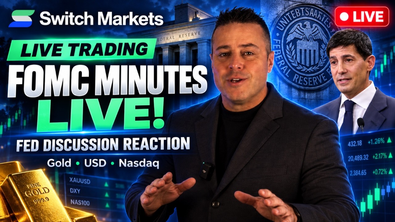 Live Trading: FOMC Minutes!