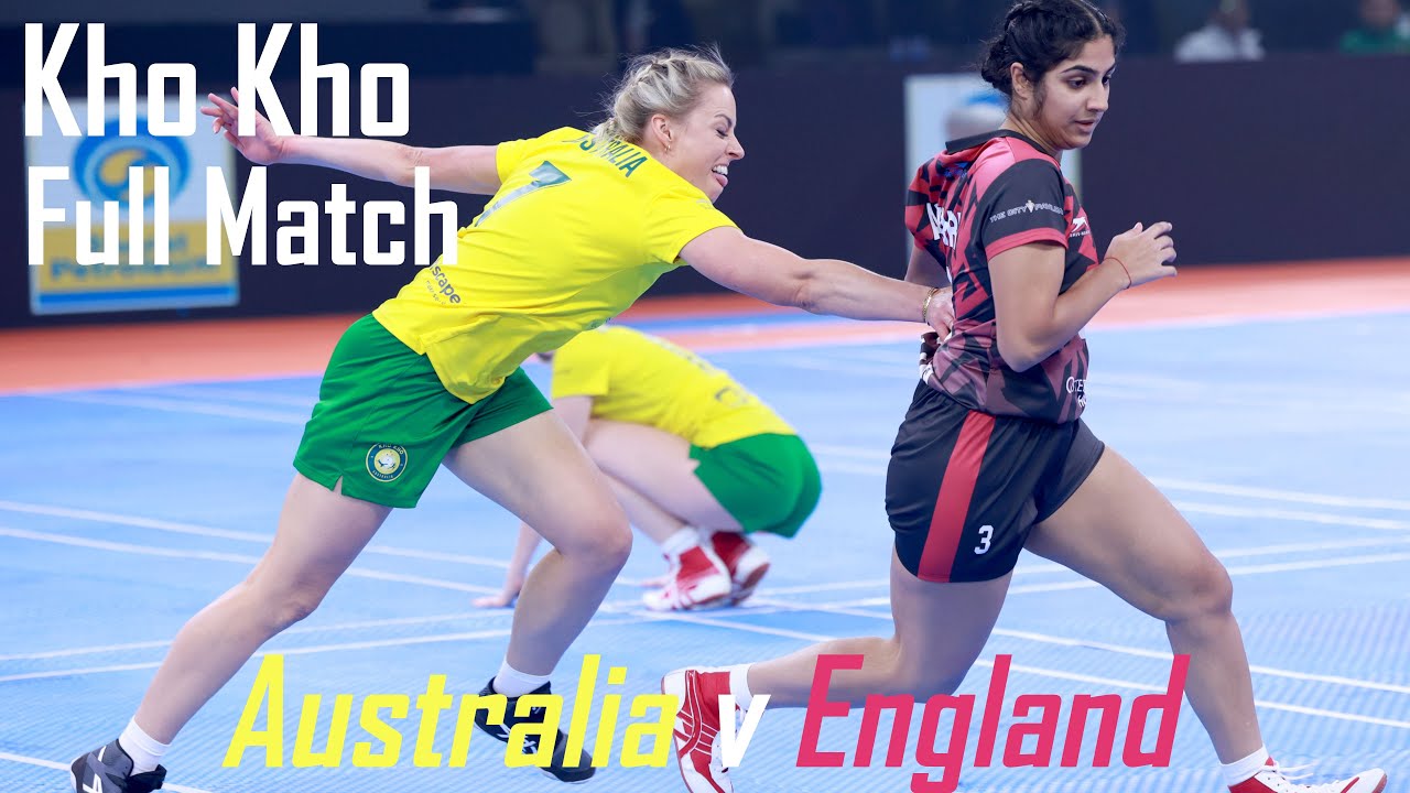 Kho Kho World Cup 2025: Australia v England Womens