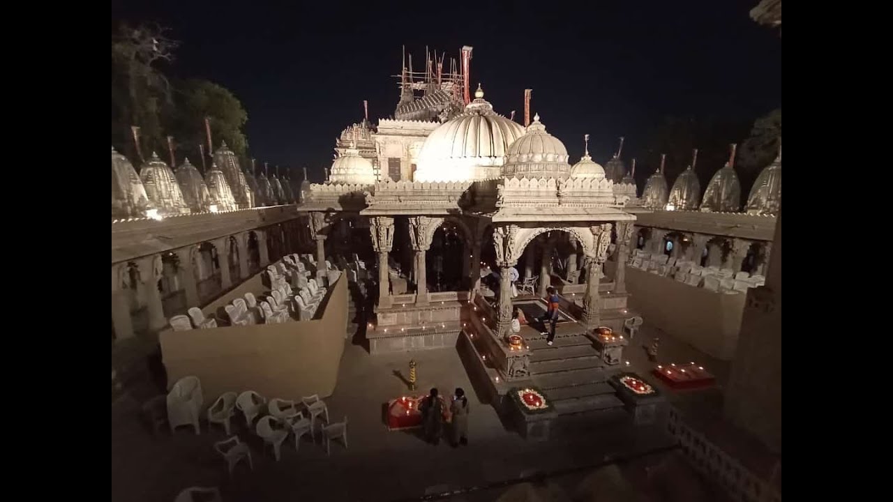 Shree Panch Kalyanak Puja  At Hutheesing Temple Live Streaming