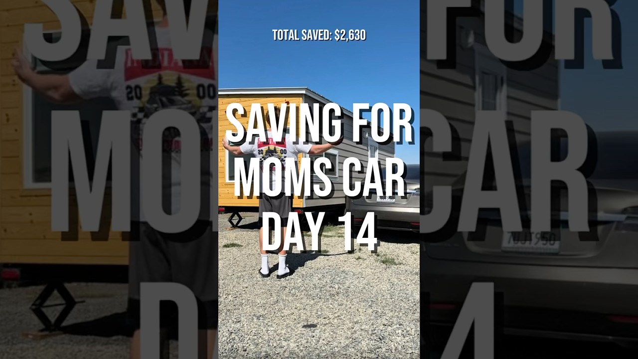 Day 14 saving $30,000 in 100 days to buy my mom a car