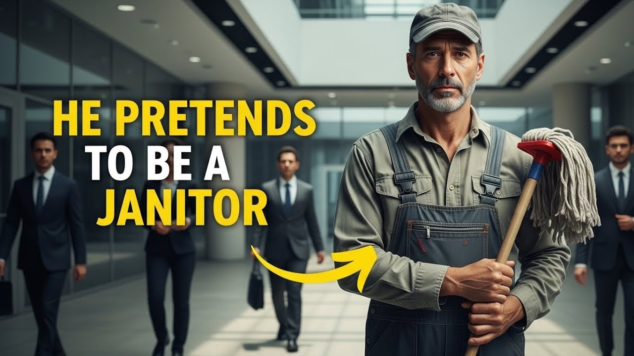 Billionaire CEO Pretends to Be a Janitor to Test His Employees — The Ending Will Make You Cry