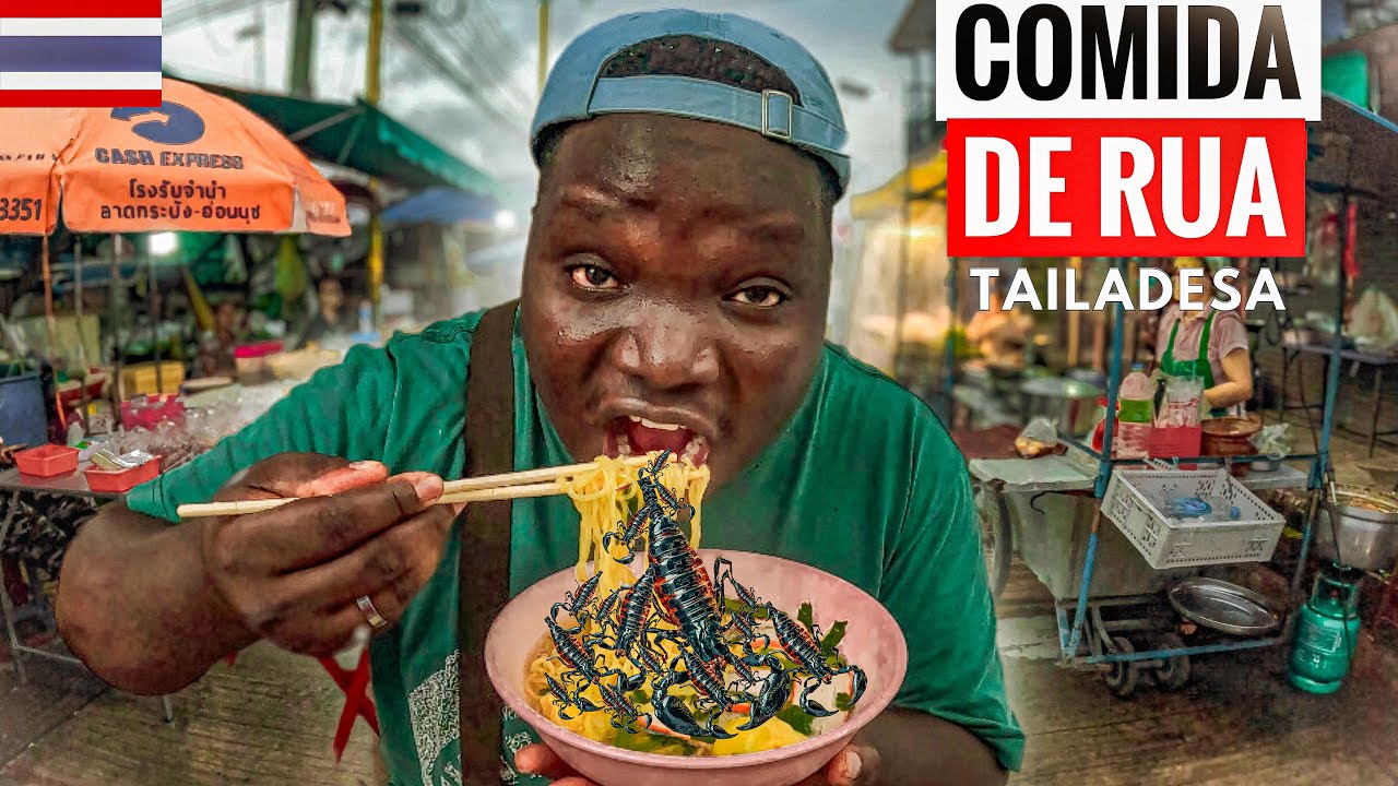 72 HORAS PROVANDO COMIDAS DE RUA NA TAILÂNDIA 🇹🇭 BANGKOK
