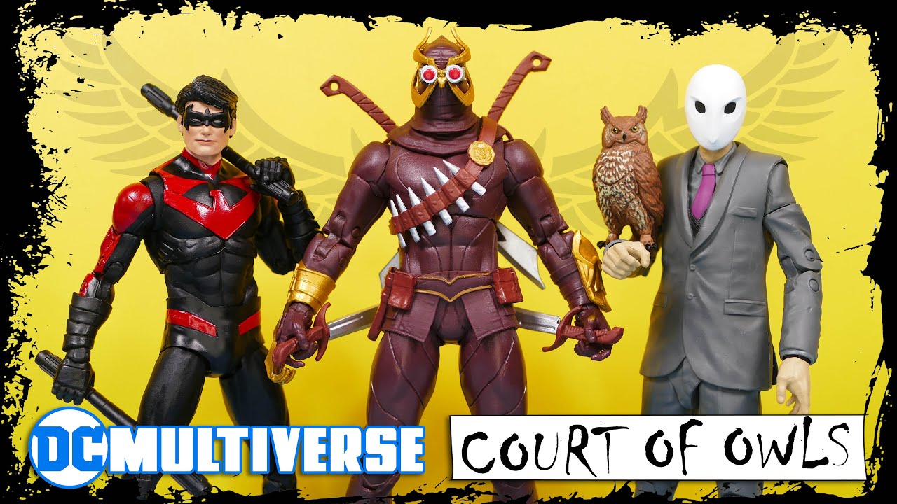 McFarlane Toys DC Multiverse Найтвинг против Когтя и Совы