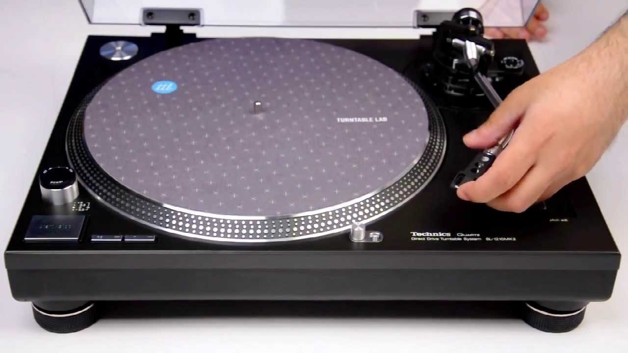 Руководство по настройке проигрывателя Technics 1200 от TurntableLab.com