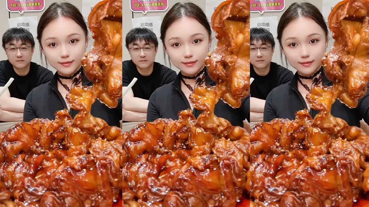 😱🥩Giant & Spicy Food Platter – Braised Chicken Crown Oil| Mukbang for True Foodies!🔥