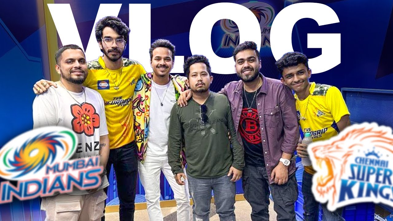 S8UL GOES IPL IN WANKHEDE STADIUM - Mi vs Csk