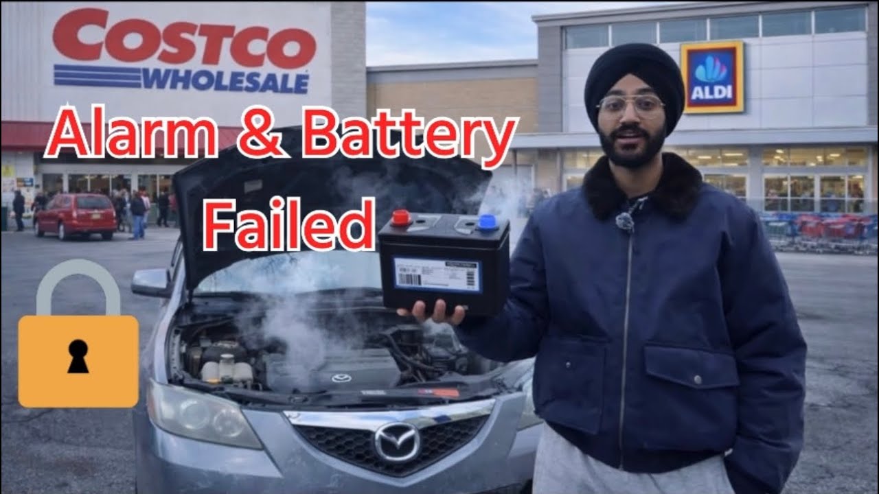 My Car Battery & Alarm Failed 🚗🔐| Winters in Canada 🇨🇦 | Costco Wholesale🛒 |