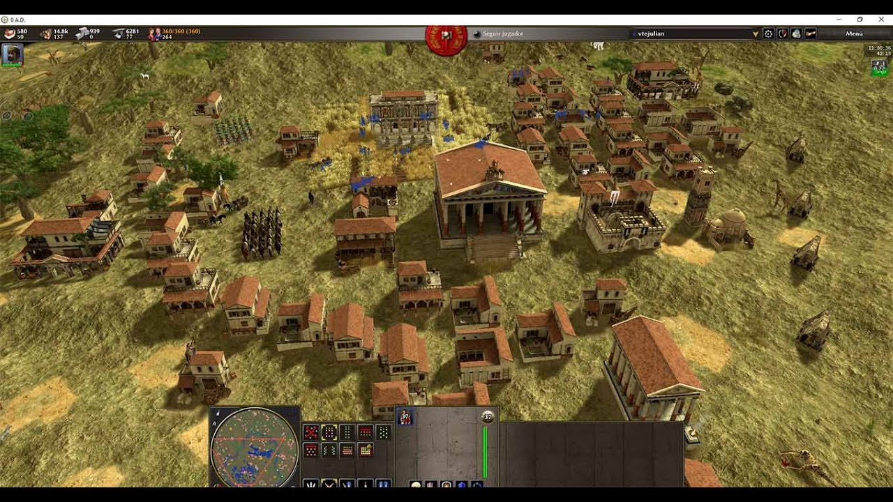 0. A. D. ¿Batalla super agresiva? Para los que se inician en el juego.