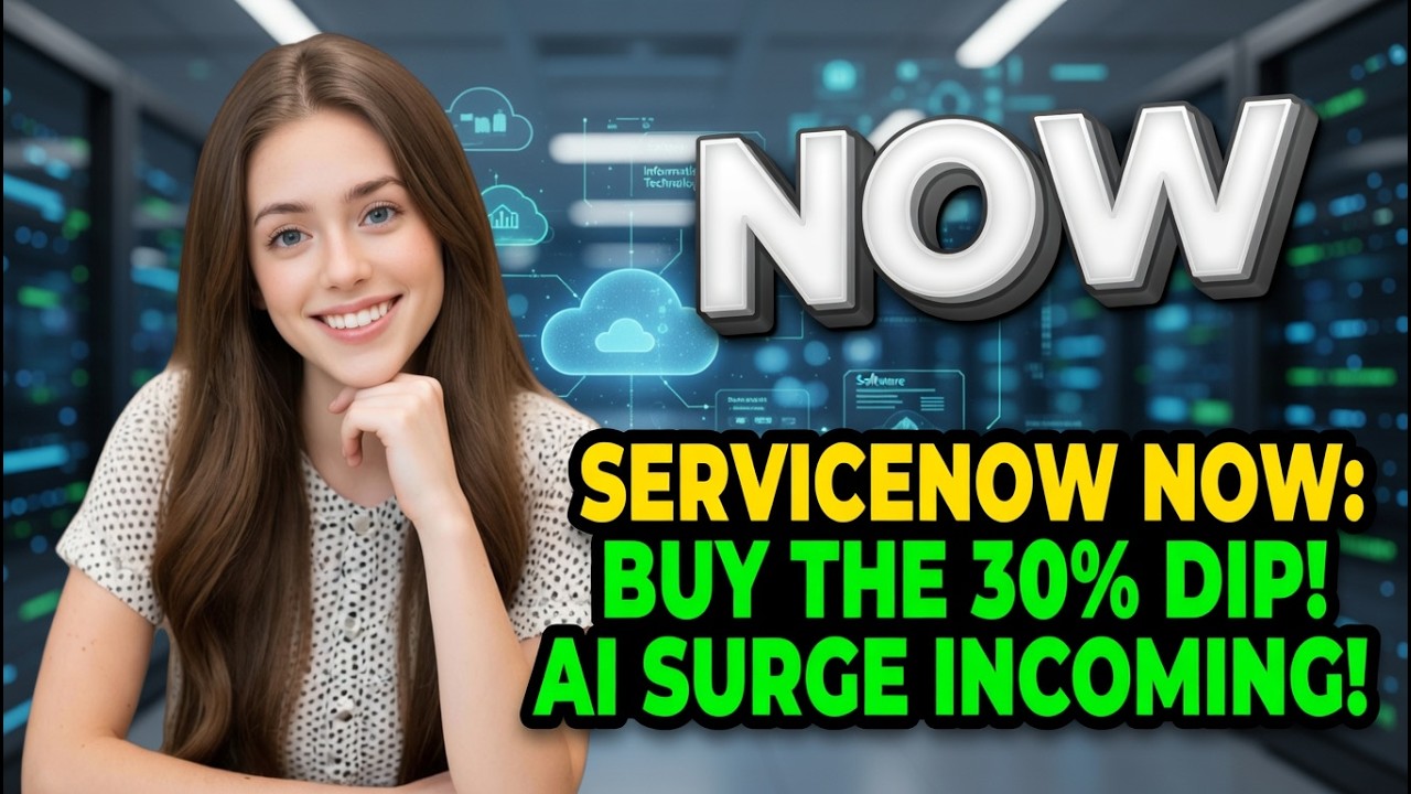 ServiceNow NOW: Покупайте на 30% спаде! Грядёт взрывной рост ИИ! | Анализ акций NOW