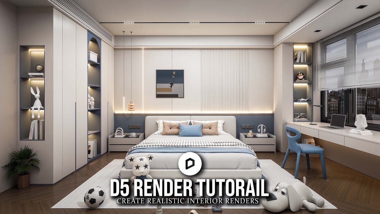 Your D5 Renders Don’t Look Real? Fix It With This Guide (HINDI/URDU) | Bedroom Render Tutorial