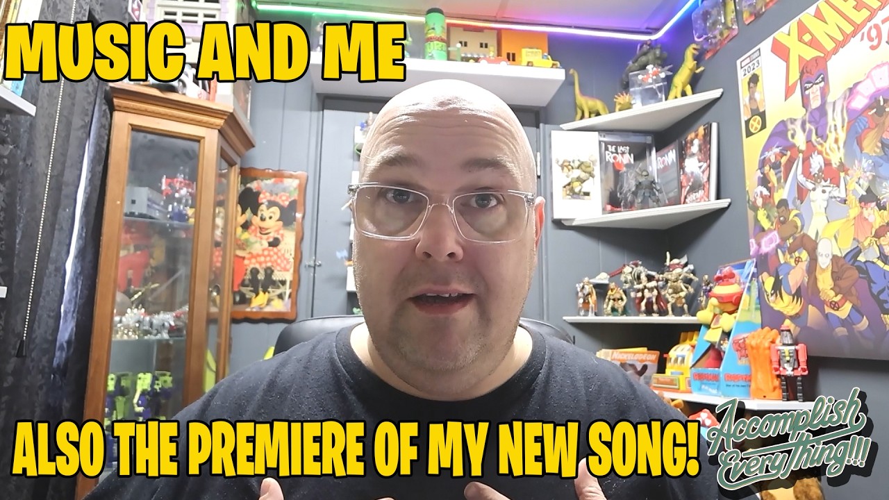 MUSIC AND ME - ALSO THE PREMIERE OF MY NEW SONG!