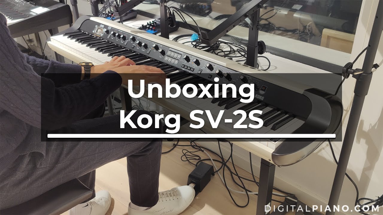 Unboxing and assembly of Korg SV-2S | Digitalpiano.com