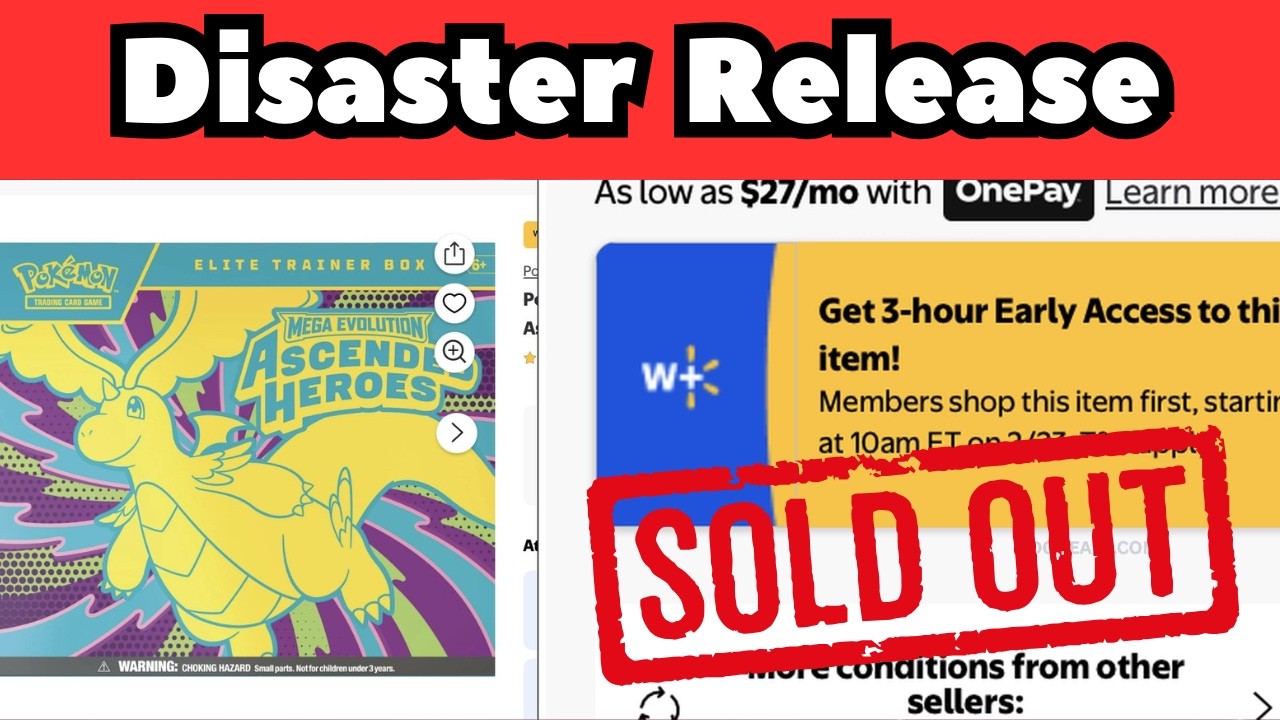 Walmart Ascended Heroes Pokémon Drop Was a Disaster — What Went Wrong?