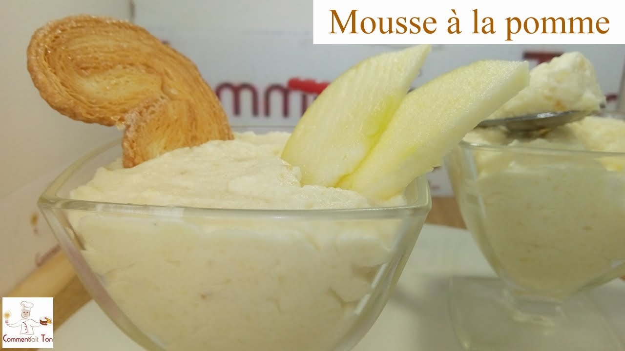 Mousse à la pomme - Comment faire une mousse à la pomme?