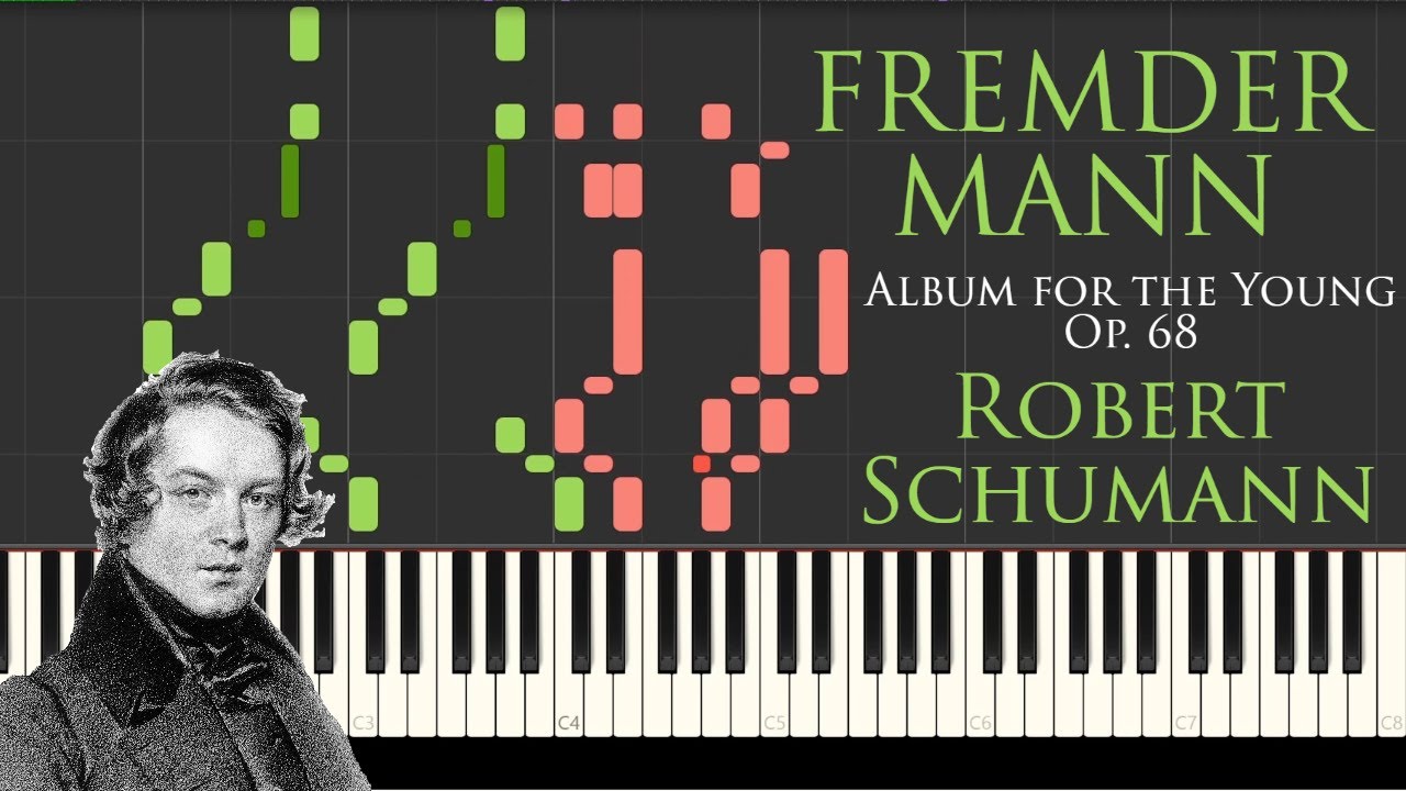 FREMDER MANN | Album for the Young No. 29 | Robert Schumann | Piano Tutorial | FREE Sheet Music