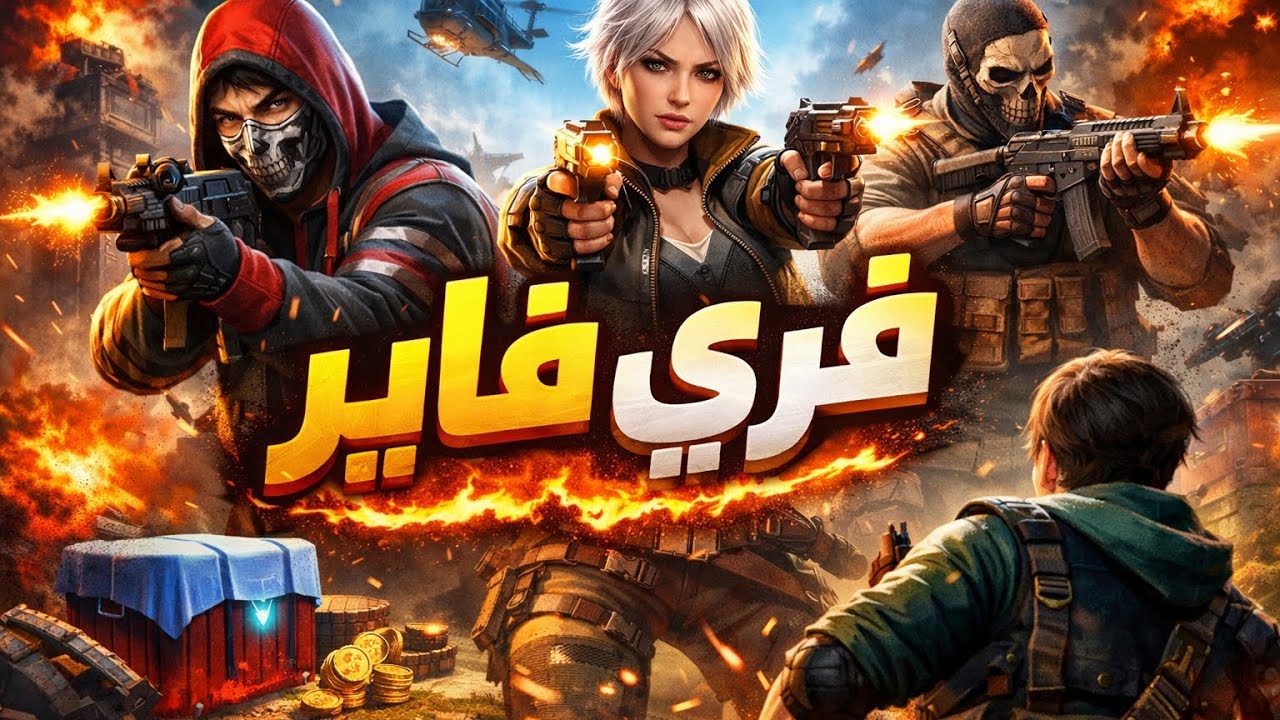 مقطع فري فاير نار