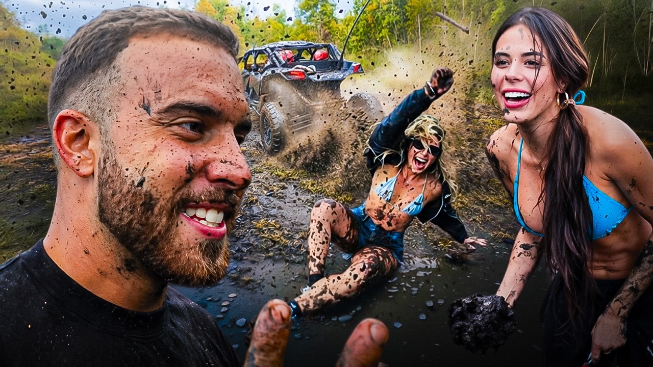 Sending my Can Am Through the Mud