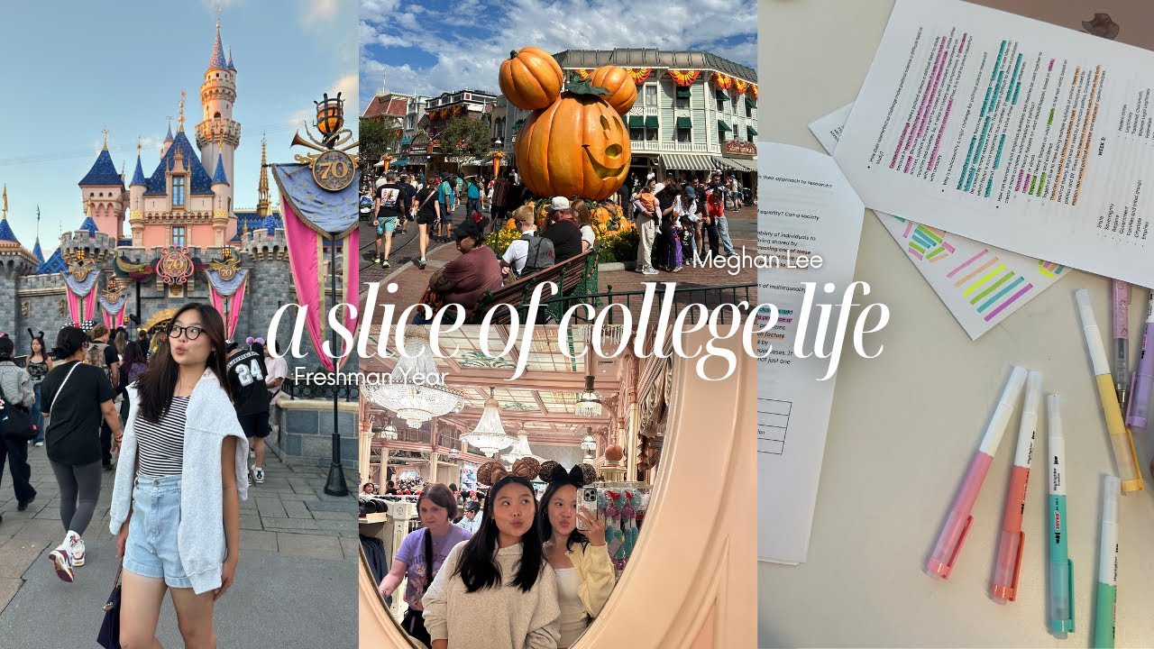 a slice of college life: first day of work ✿ disney day