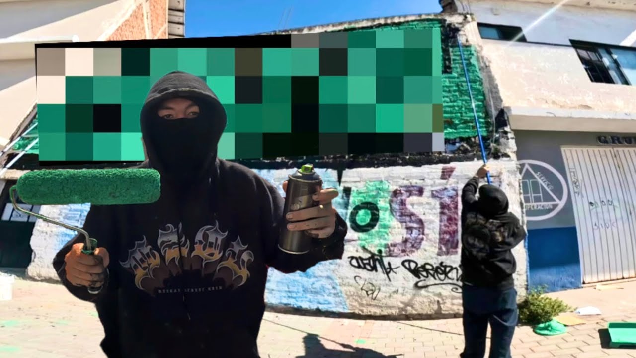 Pinte mi primer GRAFFITI ROLLER 🥷