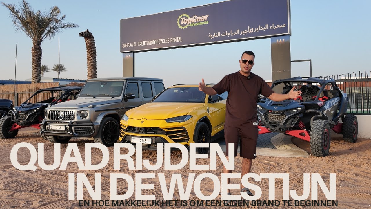 Quad rijden in de woestijn + Eigen brand beginnen - Leven in Dubai als miljonair