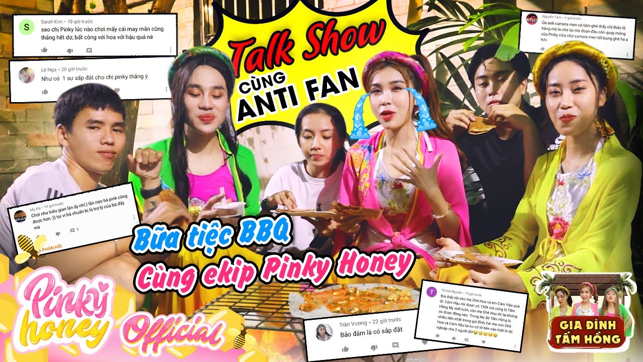 Pinky Trả Lời Bình Luận ANTIFAN | Gia đình tấm hồng | Tấm Cám Vlog | PINKY HONEY