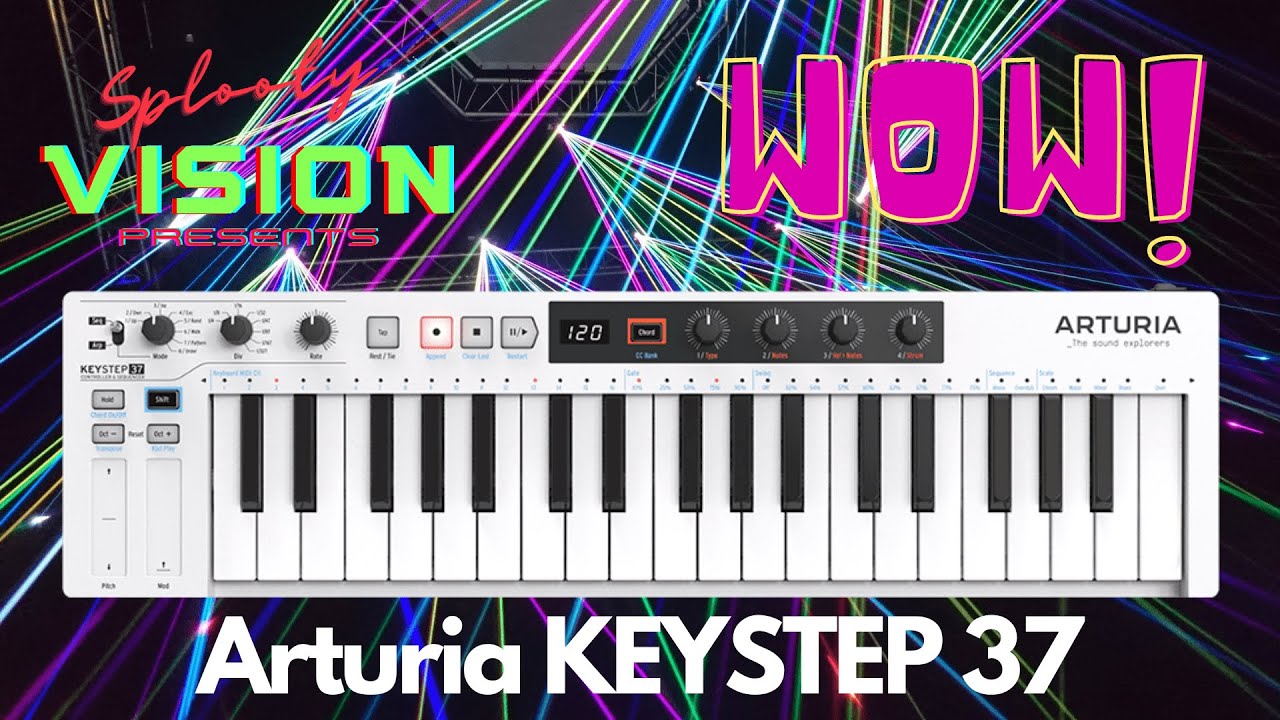 Arturia KEYSTEP 37 Controller - REVIEW & DEMO after my first 24 hours with it!