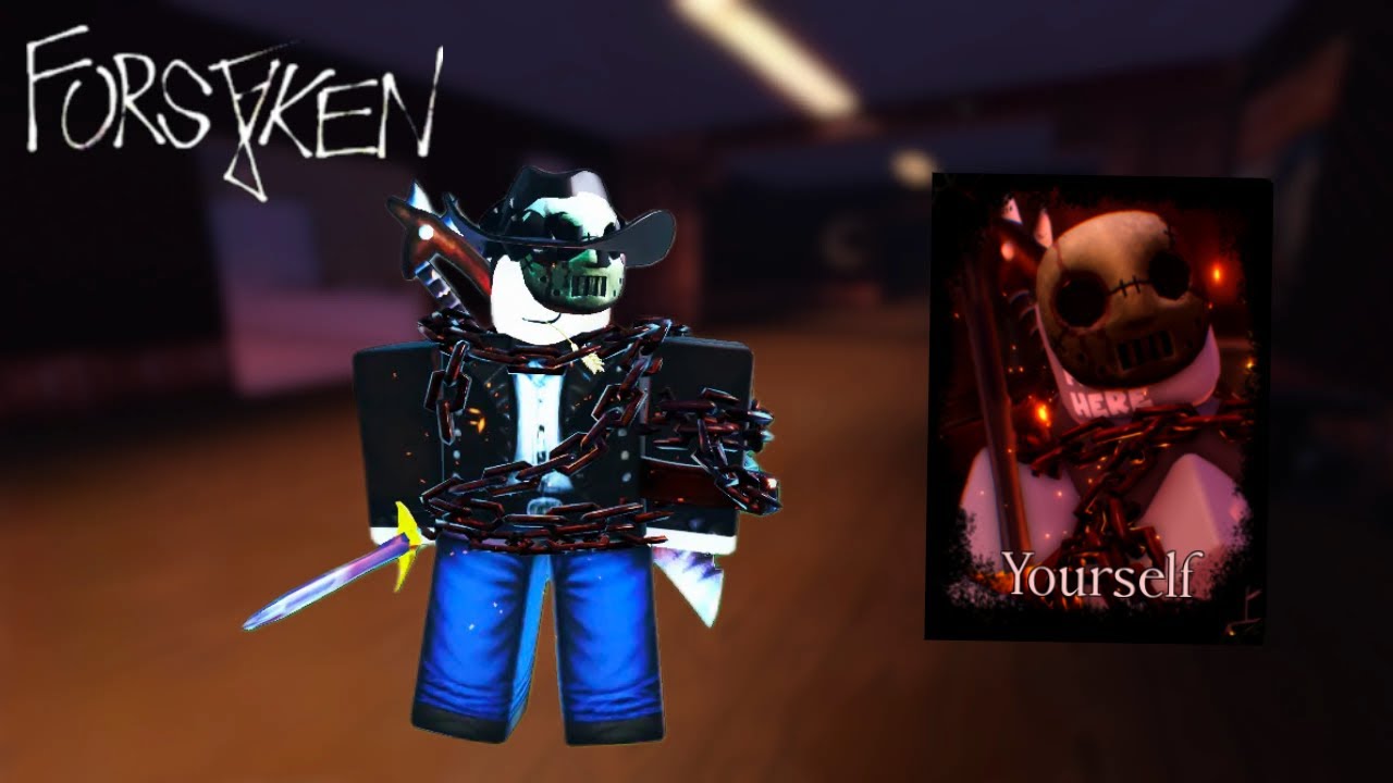 WINNING WITH THE NEW 'YOURSELF' SLASHER SKIN | Roblox Forsaken
