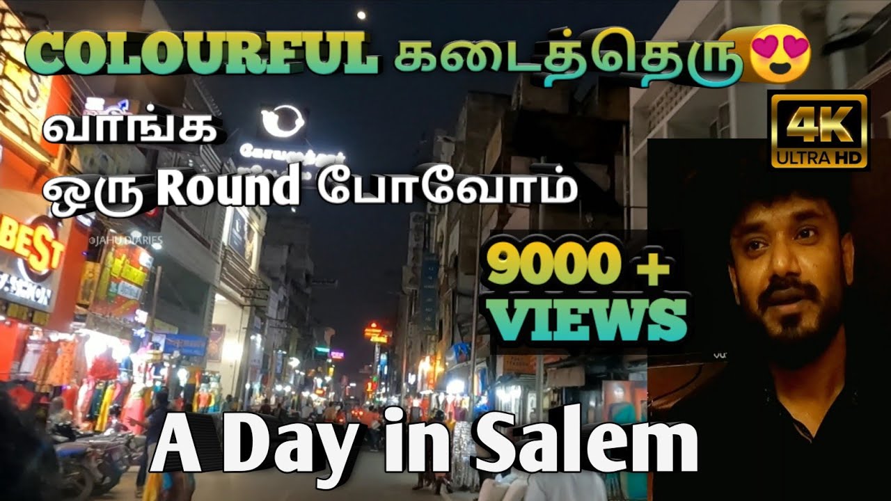 Salem City Ride | Colourful Evening | Hotel Devi Towers