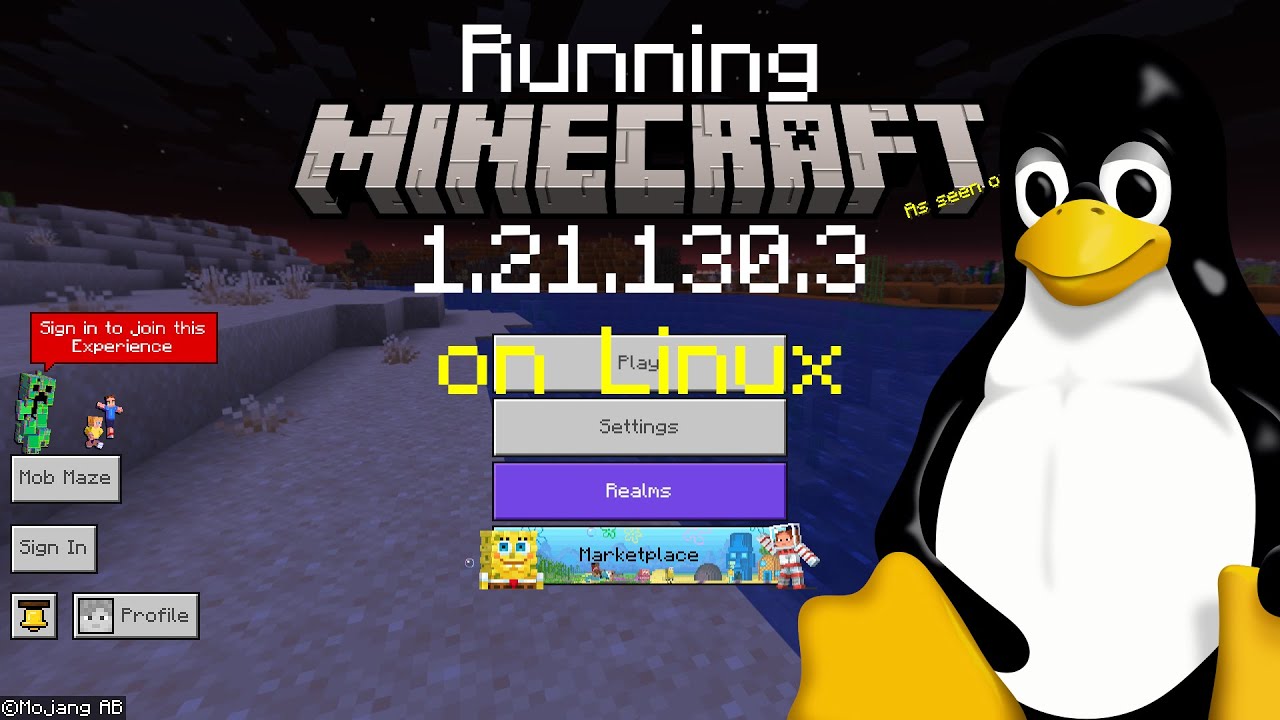 [OUTDATED READ DESCRIPTION] Run Minecraft Bedrock 1.21.130.3 on Linux with Unofficial Linux Launcher