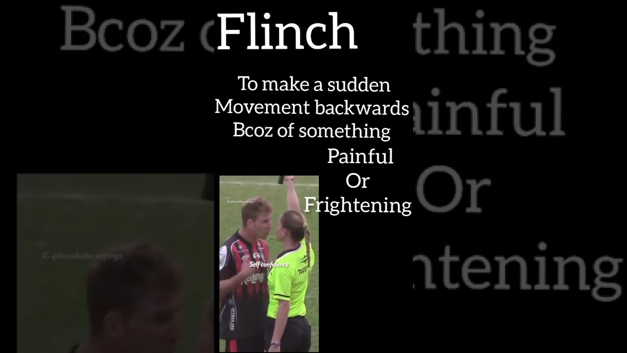 flinch meaning