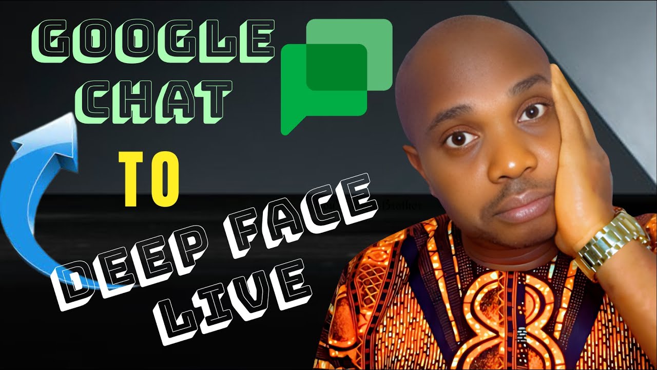 How To Do Fake Video Call On Google Chat — I connected Deep Face Live To Google Chat Smooth Video