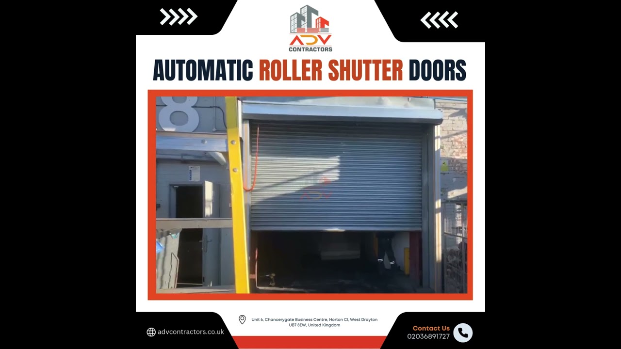 Secure and Efficient Automatic Roller Shutter Doors for Businesses