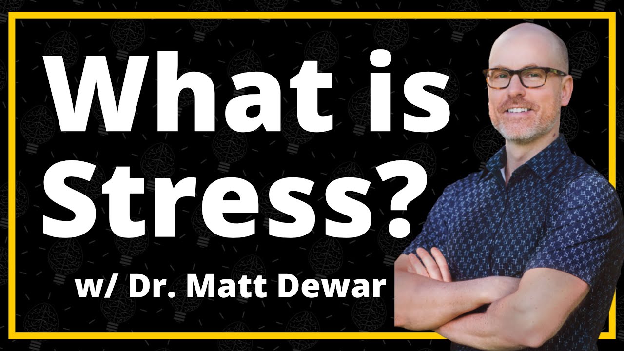 What is Stress? | Dr. Matt Dewar Stress Educator & Author | DevNations: Mind Devs Podcast Ep. #12