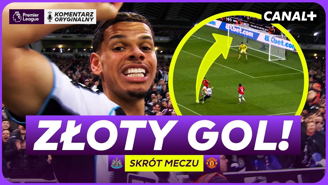 CUDOWNY GOL ROZSTRZYGA MECZ! PIERWSZA PORAŻKA CARRICKA! NEWCASTLE - MAN UNITED, SKRÓT