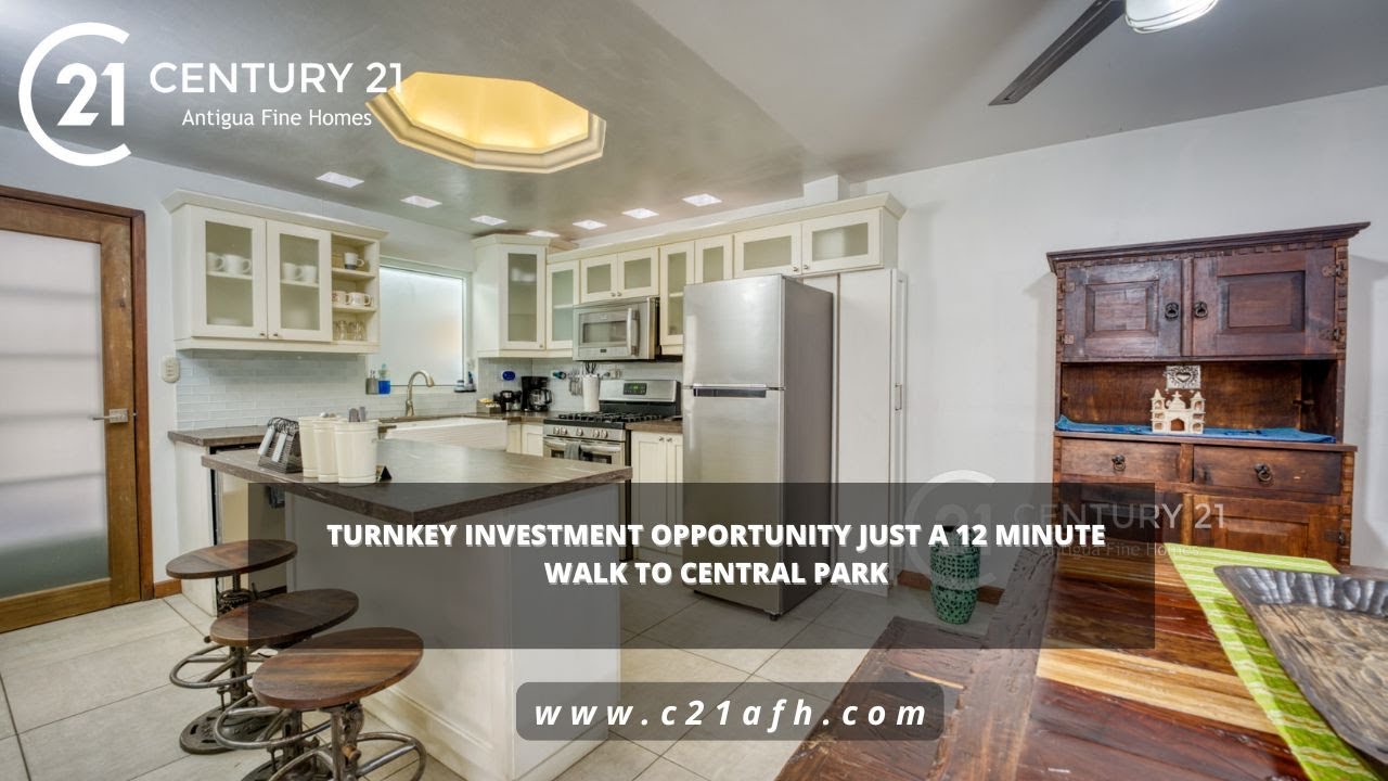 Turnkey Antigua Home for Sale | Rooftop Terrace + Volcano Views | 12-Minute Walk to Central Park