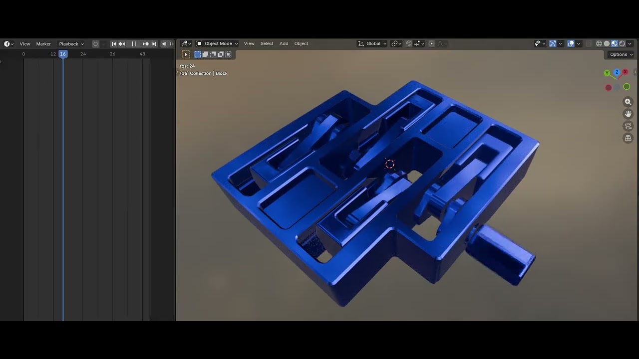 Animation Practice with Blender
