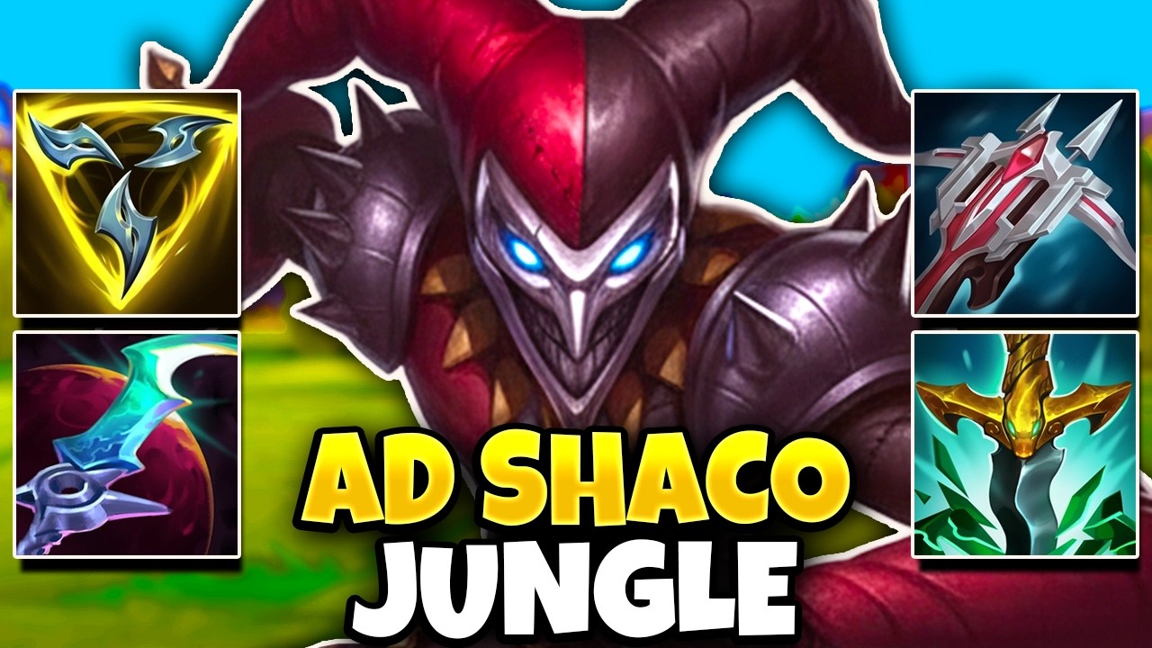 AD SHACO JUNGLE IS ACTUALLY BROKEN
