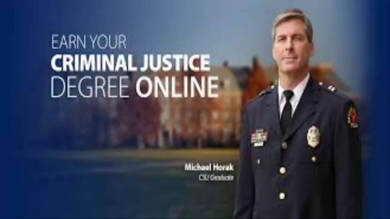 Online Criminal Justice Degree