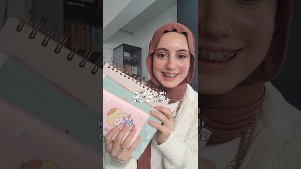 rutin olarak kullandığım 4 defterimi inceliyoruz 🎀 #planlama #ajanda #zamany&ouml;netimi