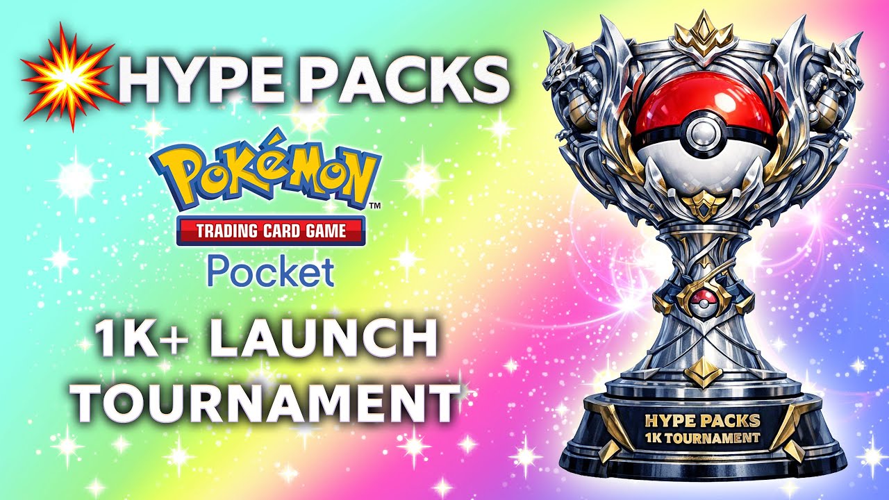 Hype Packs 1K+ Launch Tournament! - Pokemon TCG Pocket - PTCGP
