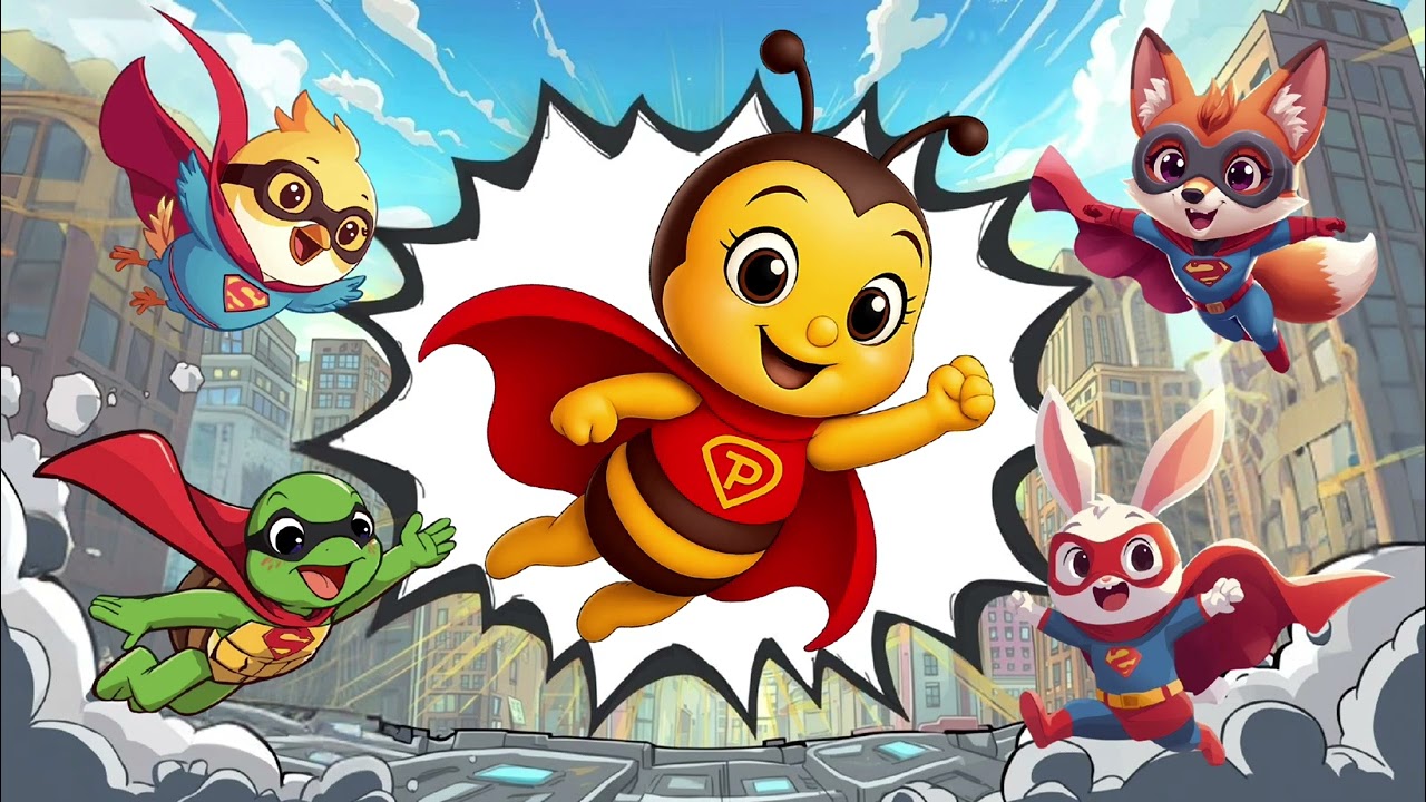Pina l’Apina Supereroina 🐝🦸‍♀️ | Baby Dance Allegra per Bambini | Balliamo Insieme!